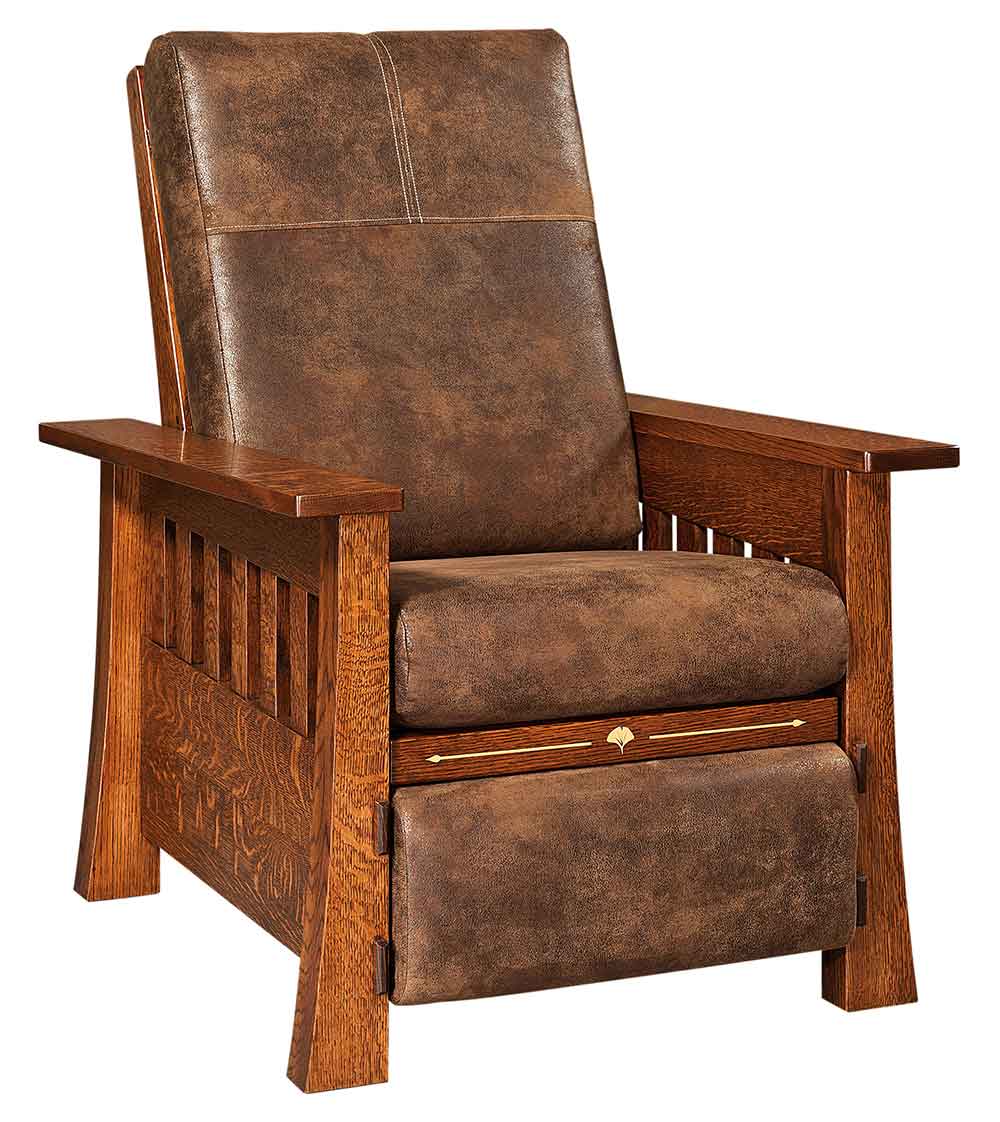 Amish mission style recliner deals